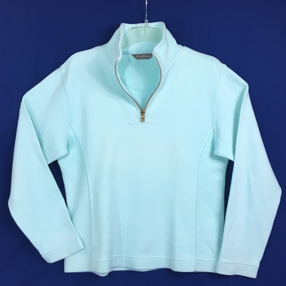 Tommy Bahama men’s pullover Long sleeves zipper M